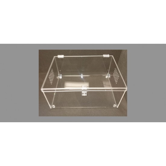 6 Gallon TERRESTRIAL ACRYLIC  REPTILE CAGE