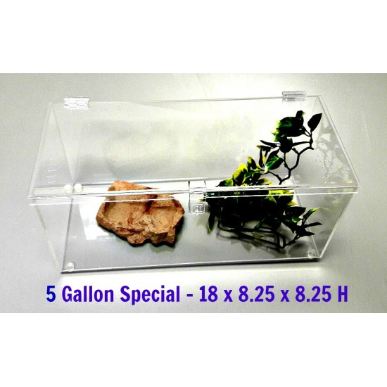  5 Gallon Special Reptile Cage