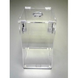 ARBOREAL ACRYLIC 4.5 GALLON CAGE WITH HINGED TOP- TARANTULA, REPTILES, TERRARIUM  ARH 816