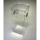 ARBOREAL ACRYLIC CAGE- 2 GALLONS WITH HINGED TOP TARANTULA, REPTILES, TERRARIUM- ARH 612