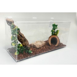 8 Gallon TERRESTRIAL ACRYLIC  REPTILE CAGE
